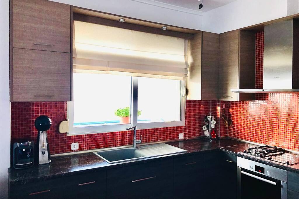 Family Apartment In Greece Kalandra ภายนอก รูปภาพ